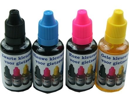 Make any color with 4 cosmetics mix colors