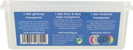 pour soap clear 1 kilo