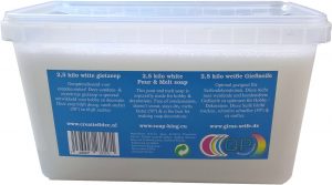 Sweat-free pouring soap transparent 2.5 kilos Sweat-free pouring soap transparent 2.5 kilos