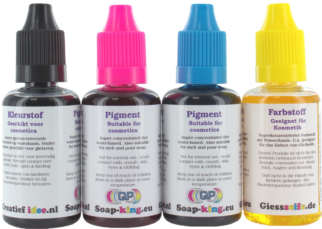 Make any color with 4 cosmetics mix colors